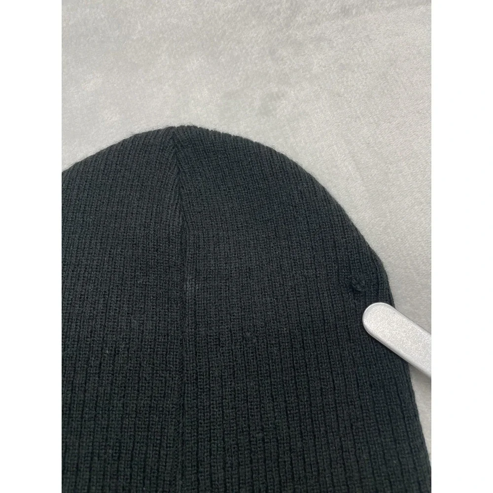 Converse Chuck Taylor All Star Youth Black Knit Beanie Hat Winter
